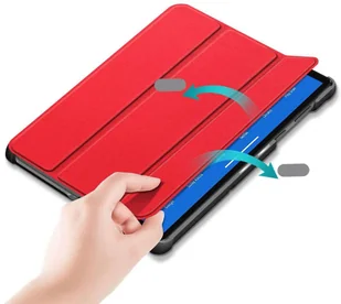 Lenovo Alogy Etui Alogy Book Cover do M10 Gen 2 TB-X306 Czerwone 9298X2 - Etui do tabletów Lenovo Alogy Etui Alogy Book Cover do M10 Gen 2 TB-X306 Czerwone 9298X2 - Etui do tabletów - miniaturka - grafika 4