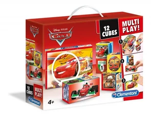 Clementoni Klocki Multiplay Cars 12el 41505 - Klocki - miniaturka - grafika 3