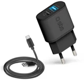 Ładowarki do telefonów - SBS Ładowarka sieciowa TEKITTRC2U2AFASTK - miniaturka - grafika 1