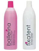 Kosmetyki do stylizacji włosów - Catzy Ballerina Płyn Do Trwałej 1L + Utrwalacz 1L - miniaturka - grafika 1