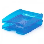 Pojemniki biurowe - Durable Szuflada na dokumenty TREND transparentna niebieska DU123-01 - miniaturka - grafika 1