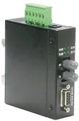 Przełączniki KVM - Rotronic ROLINE 21131140 konwerter przemysłowe RS232  Multi Mode włókna szklanego Czarny 21131140 - miniaturka - grafika 1