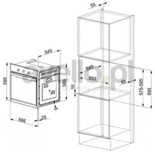 Piekarnik do zabudowy Franke CL 85 M GF - Piekarniki do zabudowy - miniaturka - grafika 3