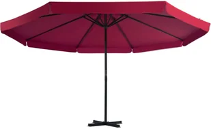 vidaXL Parasol ogrodowy z przenośną podstawą, czerwony vidaXL - Parasole ogrodowe - miniaturka - grafika 3