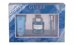 Guess 1981 Indigo For Women zestaw Edt 100 ml + Mleczko do ciała 200 ml + Edt 15 ml dla kobiet - Zestawy perfum damskich Guess 1981 Indigo For Women zestaw Edt 100 ml + Mleczko do ciała 200 ml + Edt 15 ml dla kobiet - Zestawy perfum damskich - miniaturka - grafika 1