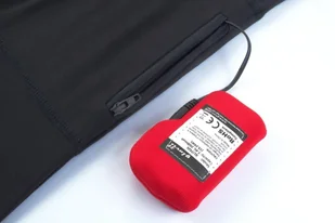 Glovii Koszulka GJ1 Black (ogrzewana) - Bielizna sportowa męska - miniaturka - grafika 4