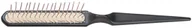 Szczotki i grzebienie do włosów - GORGOL Szczotka płaska szpic metalowe szpilki różne kolory 3 rzędowa 15 06 096 - miniaturka - grafika 1