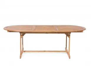 Beliani Zestaw ogrodowy stół i 8 krzeseł z szarymi poduszkami MAUI - Meble ogrodowe - miniaturka - grafika 4