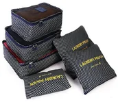 Kosmetyczki, organizery i kuferki - Organizer Torba Kosmetyczka Worek Zestaw 6 Sztuk - miniaturka - grafika 1