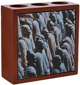 Pojemniki biurowe - 3dRose 3dRose ph_225529_1 15 cm"Terakotta Soldiers World Heritage" uchwyt na długopisy do płytek ph_225529_1 - miniaturka - grafika 1