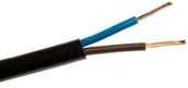 Przewody elektryczne - Elektrokabel Przewód okrągły OMY 2x1,5 czarny 300/500V OMY 2x1,5 CZA - miniaturka - grafika 1