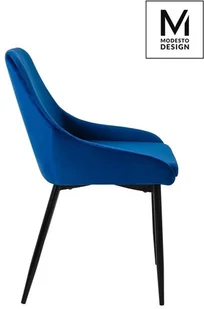 Modesto Krzesło Clover Velvet Czarny - Krzesła - miniaturka - grafika 10