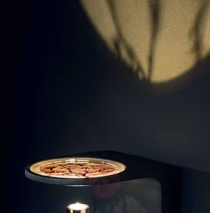 Linea Light Czarno-złoty kinkiet LED 2Nights_W2 - Lampy ścienne - miniaturka - grafika 4