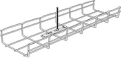 Kanały kablowe - Legrand Sasez - single hanger susp bracket 50/cs 586031 - miniaturka - grafika 1