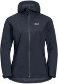 Kurtki i kamizelki sportowe damskie - Jack Wolfskin Jack Wolfskin kurtka damska Jwp Shell XS Blue - miniaturka - grafika 1