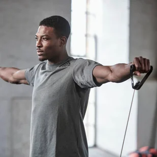 Adidas Guma fitness tubing ADTB-10501 poziom 1 ADTB-10501 - Gumy, taśmy, ekspandery - miniaturka - grafika 5