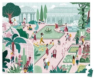 Janod Puzzle w walizce Ogród botaniczny 200 elementów 7+, solution_bc3700217326722 - Puzzle - miniaturka - grafika 5