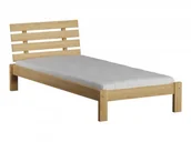 Łóżka - Magnat Meble Łóżko sosnowe Klara 90x200 dąb - miniaturka - grafika 1