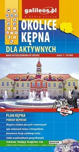 Okolice Kępna dla aktywnych Mapa turystyczna - Przewodniki - miniaturka - grafika 2