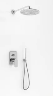 Kohlman Zestaw prysznicowy podtynkowy Wexpo QW210WR20 QW210WR20 - Zestawy prysznicowe Kohlman Zestaw prysznicowy podtynkowy Wexpo QW210WR20 QW210WR20 - Zestawy prysznicowe - miniaturka - grafika 1