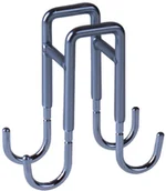 Wieszaki łazienkowe - AWD Interior Wieszak 4-hakowy 3M chrom - miniaturka - grafika 1