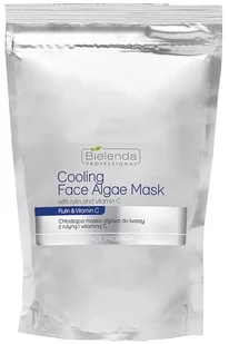 Bielenda Professional Cooling Face Algae Mask With Rutin And Vitamin C chłodząca maska algowa do twarzy z rutyną i witaminą C Opakowanie Uzupełniające 190g - Maseczki do twarzy - miniaturka - grafika 3