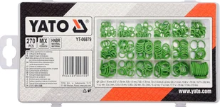 Yato 270 SZT ORINGÓW DO KLIMATYZACJI HNBR ZIELONE YT-06879 YT-06879 - Narzędzia warsztatowe - miniaturka - grafika 2