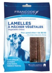 Francodex Paski Dental Large 15szt 490g [FR172366] 11358 - Przysmaki dla psów - miniaturka - grafika 4