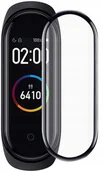 Szkła hartowane na telefon - Xiaomi Szkło hybrydowe z ramką do Mi Band 4 / 5 - miniaturka - grafika 1
