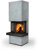 Piece wolnostojące - Romotop Kominek CARA CS 02 Kamień S CARA CS 02 - miniaturka - grafika 1