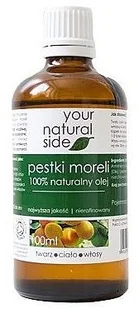 Your Natural Side 100% naturalny olej z pestek moreli - Your Natural Side Olej 100% naturalny olej z pestek moreli - Your Natural Side Olej - Olejki do ciała i włosów - miniaturka - grafika 2