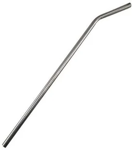 Gadget Master Metalowe wielorazowe słomki do napojów 2 szt. + czy$40cik 5903181047367 - Słomki do napojów - miniaturka - grafika 6