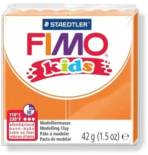 Fimo GDD Grupa Dystrybucyjna Daccar Kids, masa termoutwardzalna, modelina, pomarańczowa - Masy plastyczne Fimo GDD Grupa Dystrybucyjna Daccar Kids, masa termoutwardzalna, modelina, pomarańczowa - Masy plastyczne - miniaturka - grafika 1