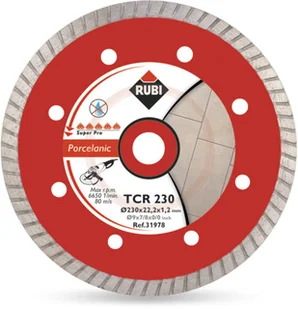 RUBI TCR 125 NA SUCHO tarcza turbo, 1,2mm 31973 - Materiały ścierne - miniaturka - grafika 6