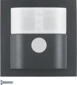 Czujniki czadu, dymu, gazu - Hager Polo Nasadka czujnika ruchu 2,2m antracyt mat 85342185 85342185 - miniaturka - grafika 1