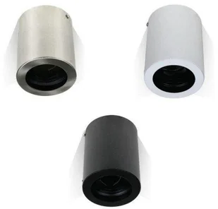 v-tac Oprawa V-TAC Aluminiowa GU10 Okrągła Natynkowa Tuba Biała+Czarny 142x100 VT-796 - Oprawy, klosze i abażury - miniaturka - grafika 4