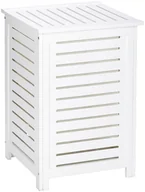 Kosze na bieliznę - Wenko Drewniany kosz na pranie OSLO schowek na ręczniki B015YF5T0Q - miniaturka - grafika 1