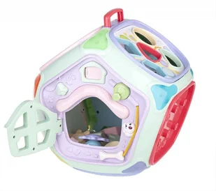 nieznany producent Interaktywna Kostka Telefon Pianino Dom KX7935 - Instrumenty muzyczne dla dzieci - miniaturka - grafika 6