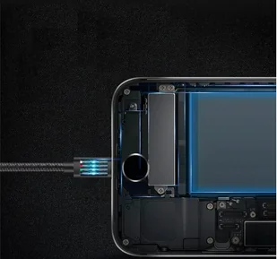 ROCK Kabel USB ROCK Lightning Nylonowy do iPhone 100 cm - Kable USB - miniaturka - grafika 3