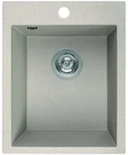 Zlewozmywaki - Laveo Chichi beż 1-komorowy - miniaturka - grafika 1