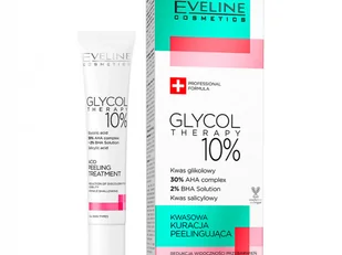 Eveline Glycol Therapy 10% Kwasowa Kuracja peelingująca 20ml - Peelingi i scruby do twarzy - miniaturka - grafika 2