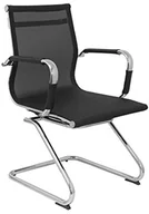 Fotele i krzesła biurowe - 5 Star 5 Star 205 cpne ergonomiczne, krzesło biurowe z chromowany podwozia, czarny 205CPNE - miniaturka - grafika 1