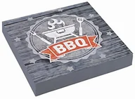 Kinder party - AMSCAN 9901859 BBQ Party serwetki, wielokolorowa, 33 x 33 cm - miniaturka - grafika 1
