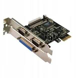 LogiLink PCI Express Schnittstellenkarte równoległe 1 X + 2 X Serial 4260113563939 - Adaptery i przejściówki - miniaturka - grafika 2