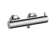 Baterie wannowe i prysznicowe - Kludi Bozz Black Bateria prysznicowa termostatyczna czarny mat 352033938 - miniaturka - grafika 1