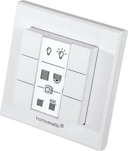 Homematic IP Bezprzewodowy wyłącznik ścienny Homematic IP HmIP-WRC6 Zasięg maksymalny 200 m - Systemy inteligentnych domów Homematic IP Bezprzewodowy wyłącznik ścienny Homematic IP HmIP-WRC6 Zasięg maksymalny 200 m - Systemy inteligentnych domów - miniaturka - grafika 2