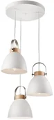 Lampy sufitowe - Lamkur Żyrandol na lince DANIELLE 3xE27/60W/230V - miniaturka - grafika 1