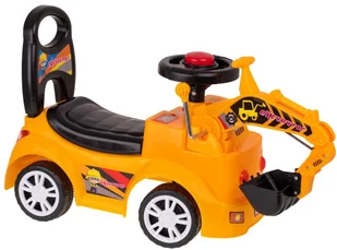 Jeździk pchacz koparka z klaksonem KX7293 - Jeździki dla dzieci - miniaturka - grafika 3