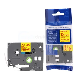 Brother strefadrukarek.pl Taśma TZe-632 12mm x 8m żółta czerwony nadruk - zamiennik | OSZCZĘDZAJ DO 80% - ZADZWOŃ! 730811399 PROMOCJA! TZe-632 - Etykiety do drukarek - miniaturka - grafika 2