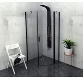 Kabiny prysznicowe - Polysan ZOOM LINE BLACK 90x90 ZL2615BR - miniaturka - grafika 1